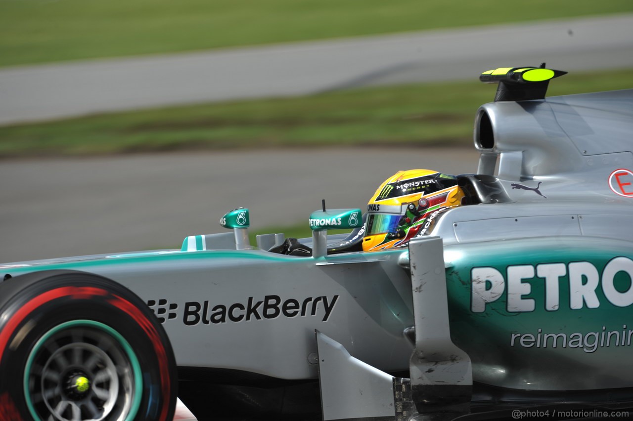 GP CANADA, 09.06.2013- Gara, Lewis Hamilton (GBR) Mercedes AMG F1 W04