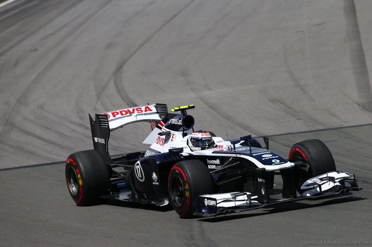 GP CANADA, 09.06.2013- Gara, Valtteri Bottas (FIN), Williams F1 Team FW35