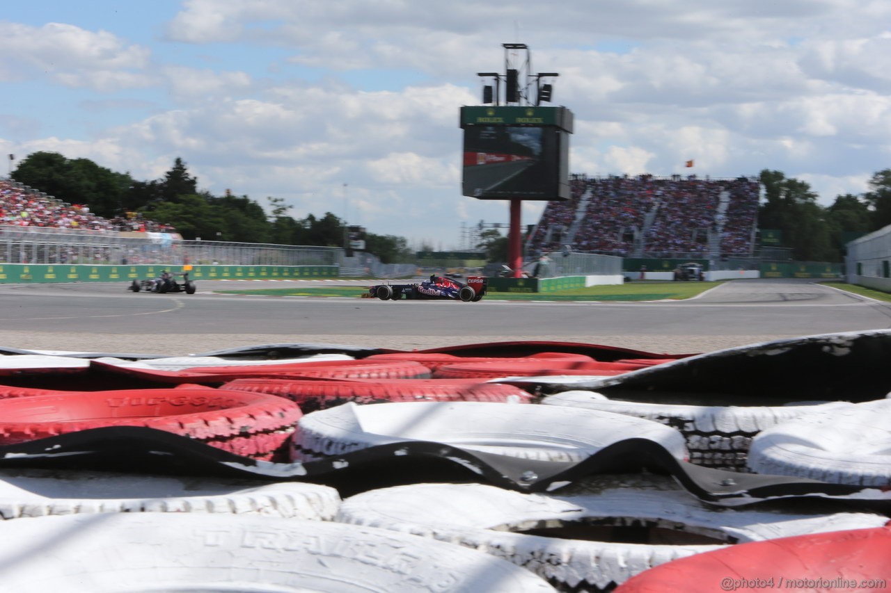 GP CANADA, 09.06.2013- Gara, Daniel Ricciardo (AUS) Scuderia Toro Rosso STR8