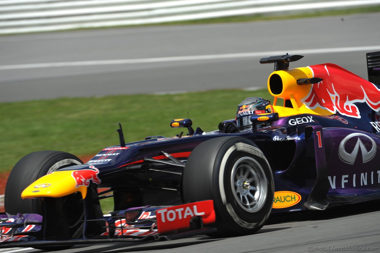 GP CANADA, 09.06.2013- Gara, Sebastian Vettel (GER) Red Bull Racing RB9