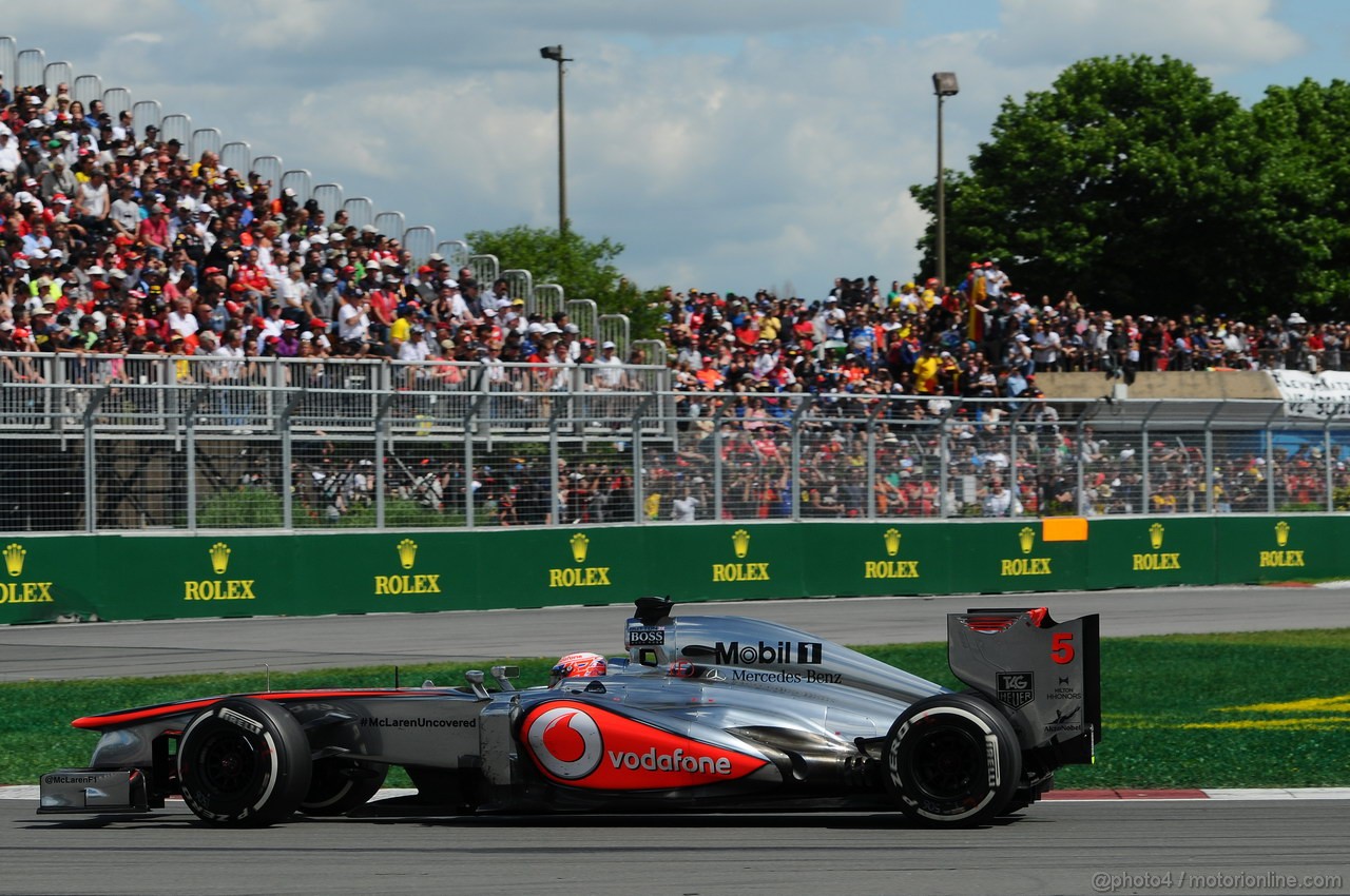 GP CANADA, 09.06.2013- Gara, Jenson Button (GBR) McLaren Mercedes MP4-28