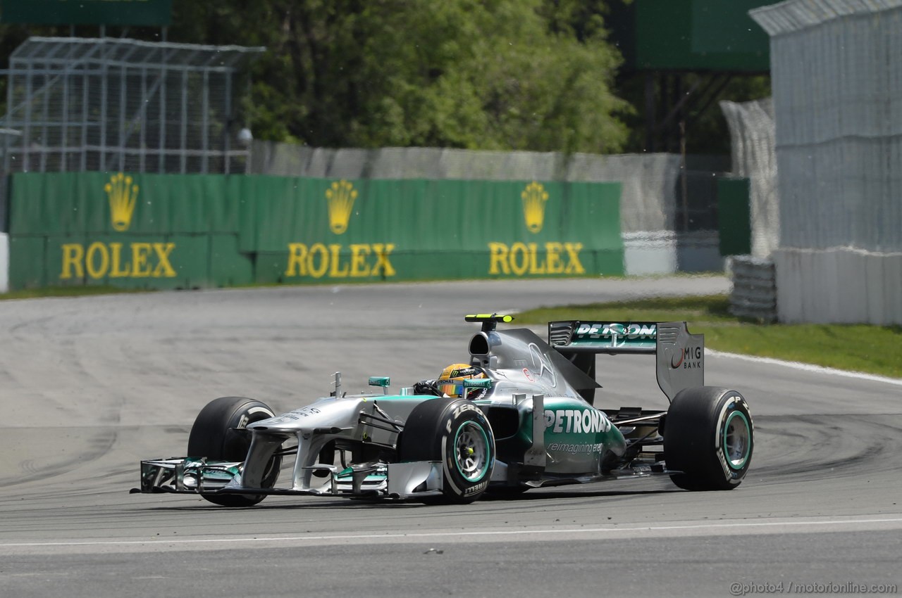 GP CANADA, 09.06.2013- Gara, Lewis Hamilton (GBR) Mercedes AMG F1 W04