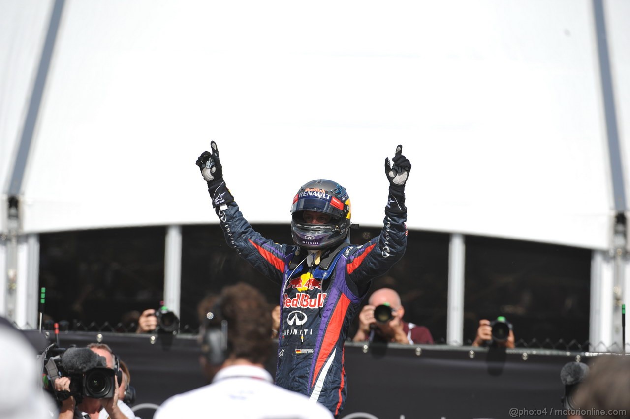 GP CANADA, 09.06.2013- Gara, Sebastian Vettel (GER) Red Bull Racing RB9