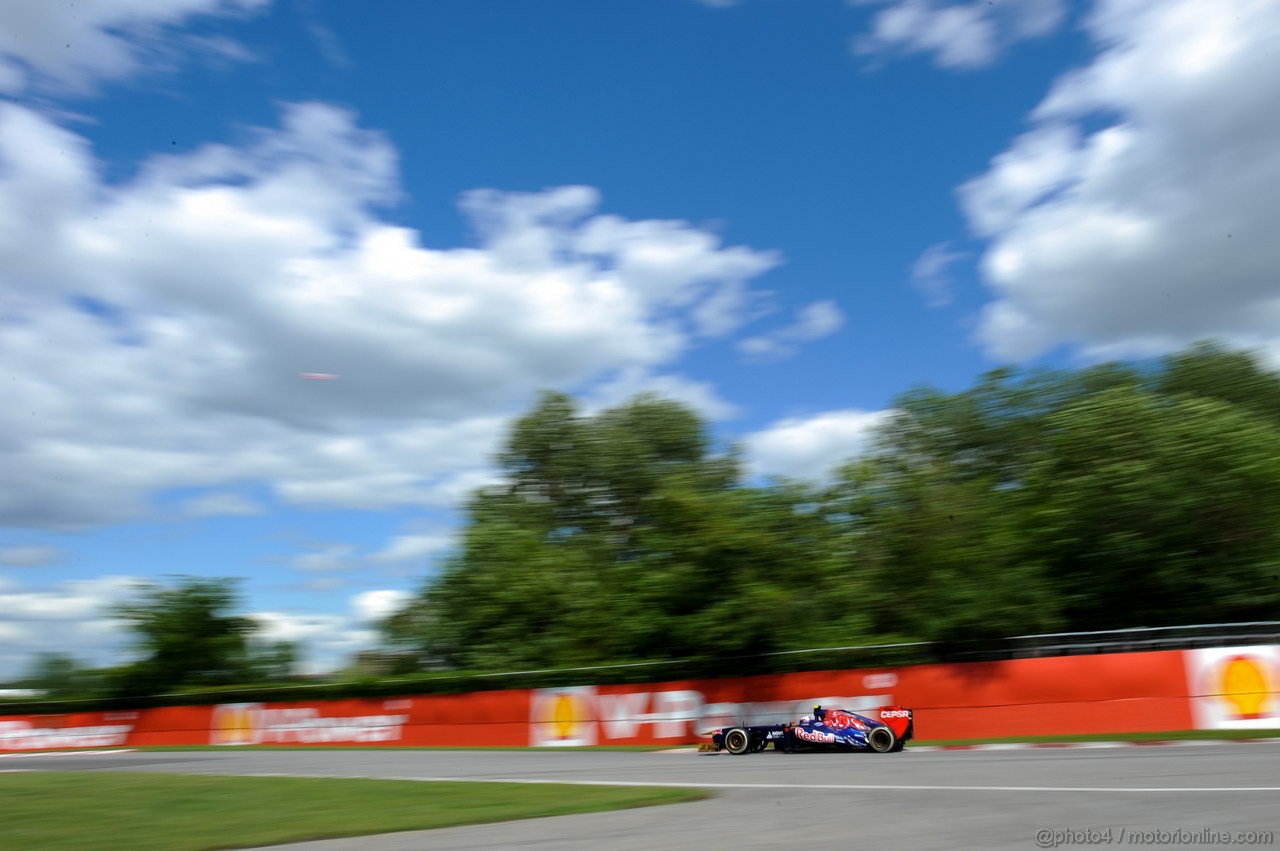 GP CANADA, 09.06.2013- Gara, Daniel Ricciardo (AUS) Scuderia Toro Rosso STR8