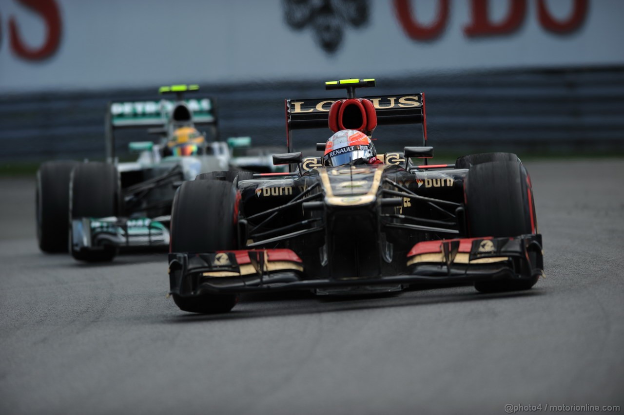 GP CANADA, 09.06.2013- Gara, Romain Grosjean (FRA) Lotus F1 Team E213