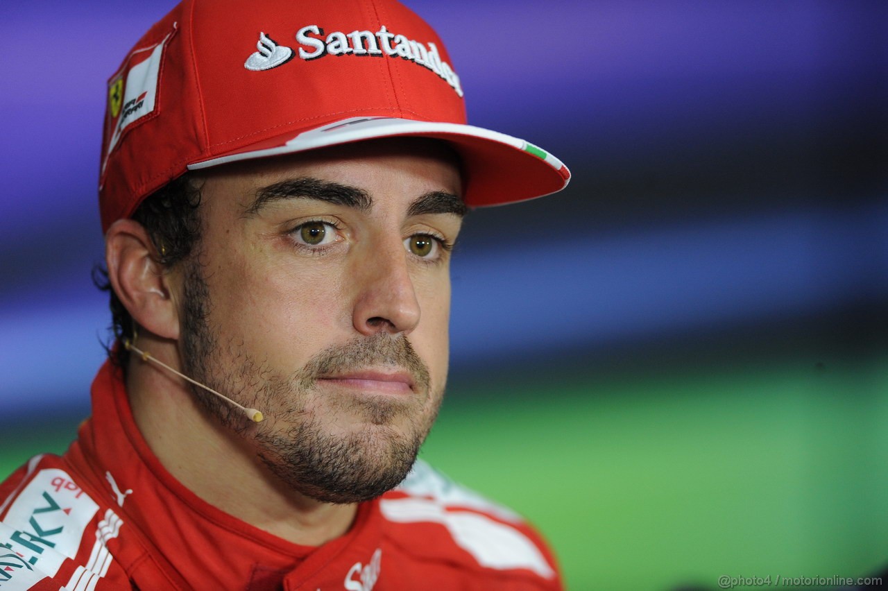 GP CANADA, 09.06.2013- Press Conference, Fernando Alonso (ESP) Ferrari F138