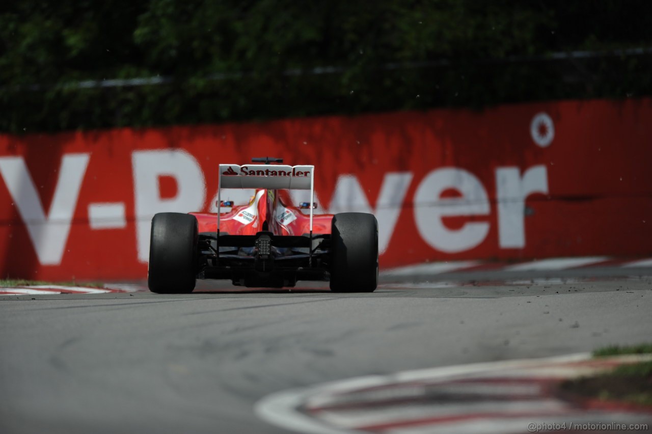 GP CANADA, 09.06.2013- Gara, Fernando Alonso (ESP) Ferrari F138