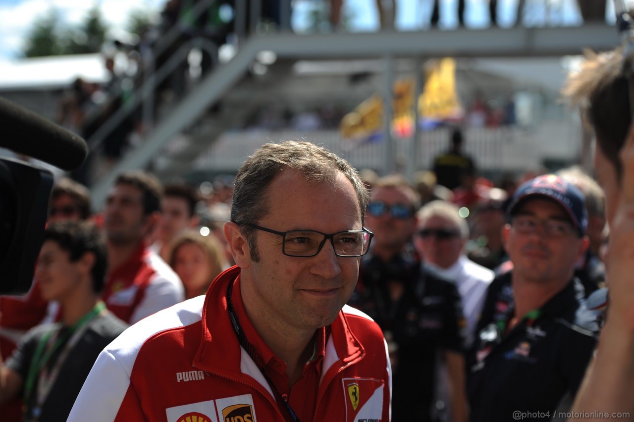 GP CANADA, 09.06.2013- Stefano Domenicali (ITA) Team Principal, Ferrari