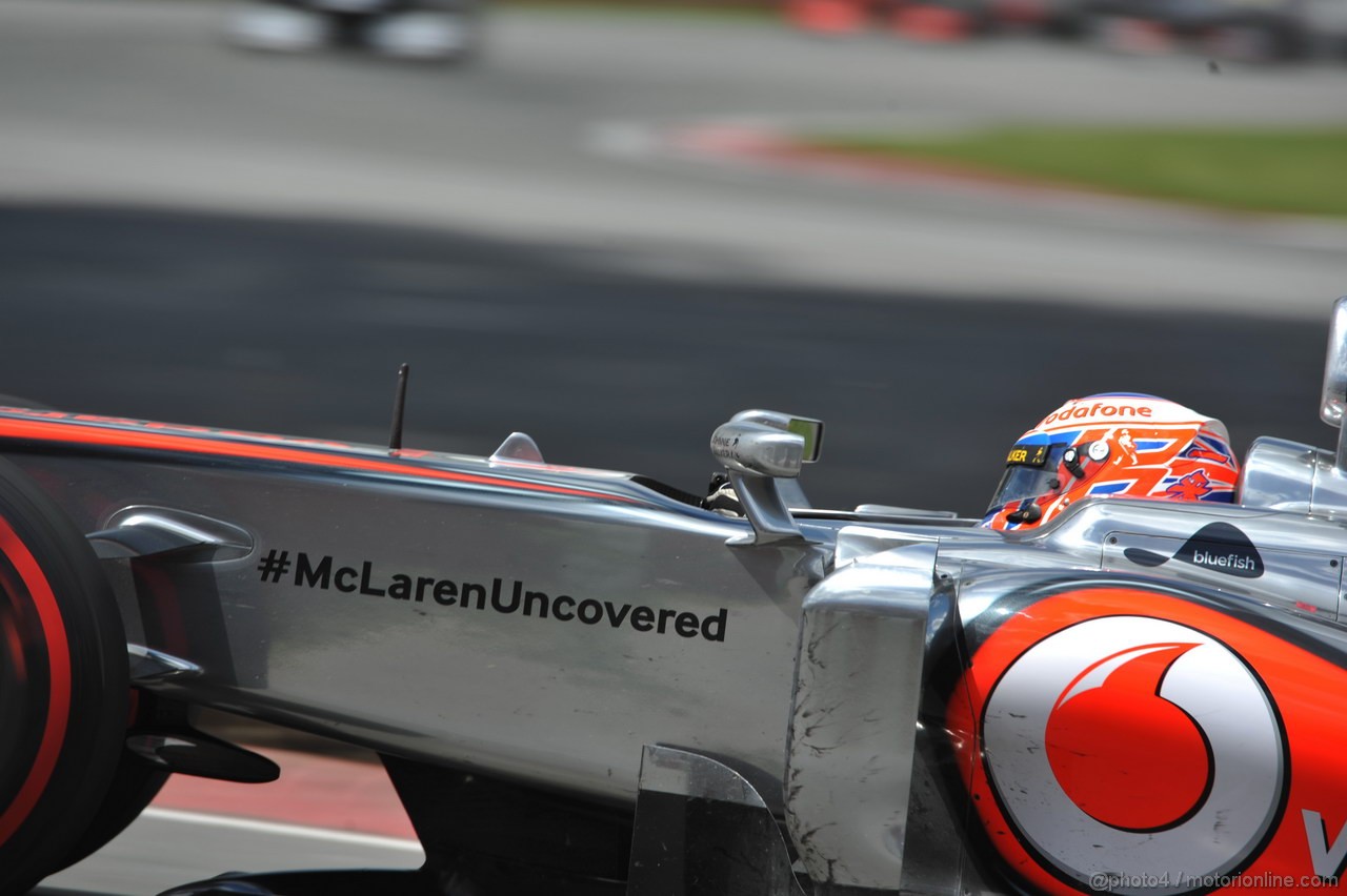 GP CANADA, 09.06.2013- Gara, Jenson Button (GBR) McLaren Mercedes MP4-28