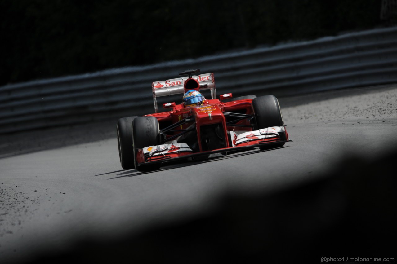 GP CANADA, 09.06.2013- Gara, Fernando Alonso (ESP) Ferrari F138