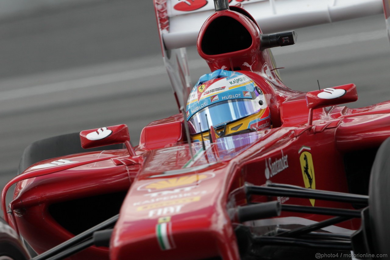 GP CANADA, 09.06.2013- Gara, Fernando Alonso (ESP) Ferrari F138