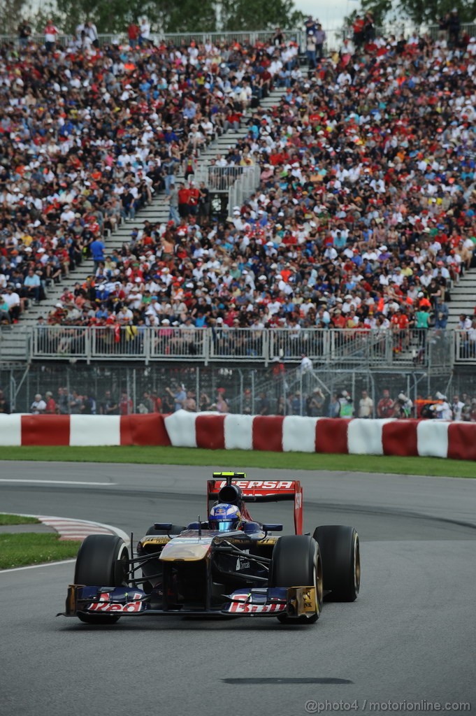 GP CANADA, 09.06.2013- Gara, Daniel Ricciardo (AUS) Scuderia Toro Rosso STR8
