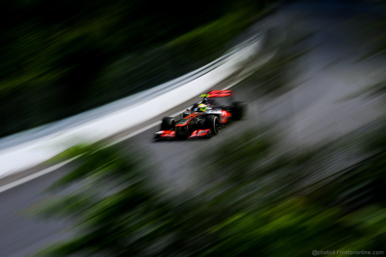 GP CANADA, 09.06.2013- Gara, Sergio Perez (MEX) McLaren MP4-28