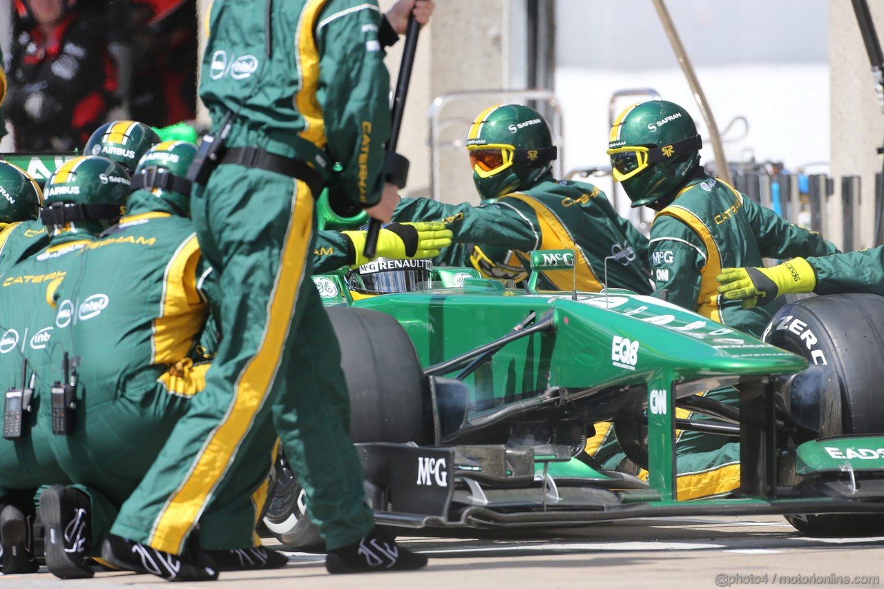 GP CANADA, 09.06.2013- Gara, Charles Pic (FRA) Caterham F1 Team CT03