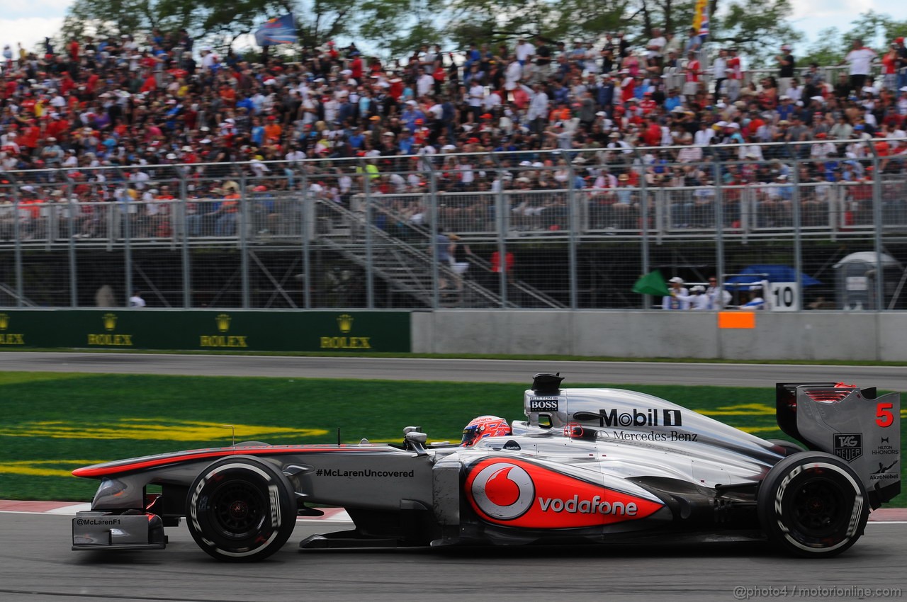 GP CANADA, 09.06.2013- Gara, Jenson Button (GBR) McLaren Mercedes MP4-28