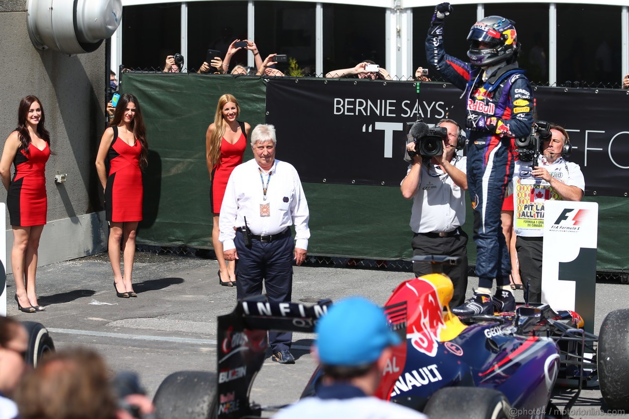 GP CANADA, 09.06.2013- Gara, Sebastian Vettel (GER) Red Bull Racing RB9