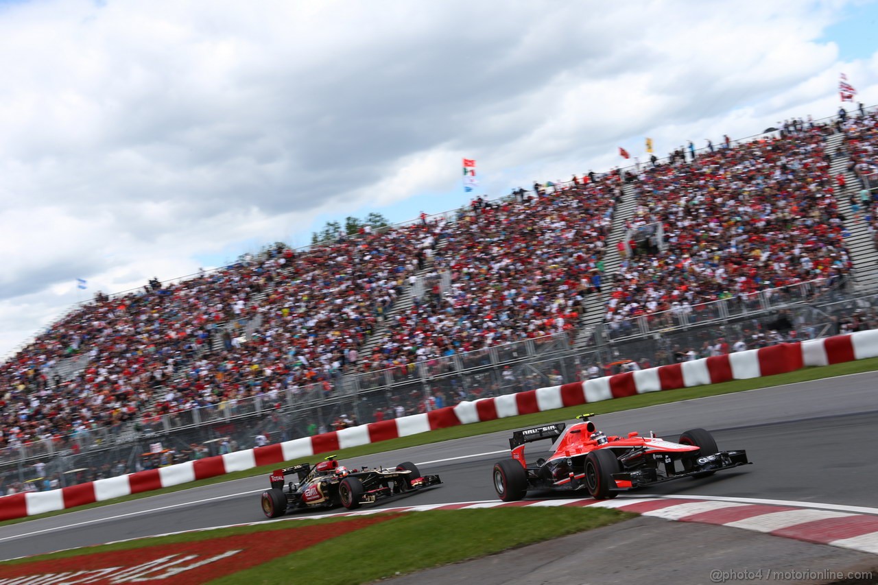 GP CANADA, 09.06.2013- Gara, Max Chilton (GBR), Marussia F1 Team MR02