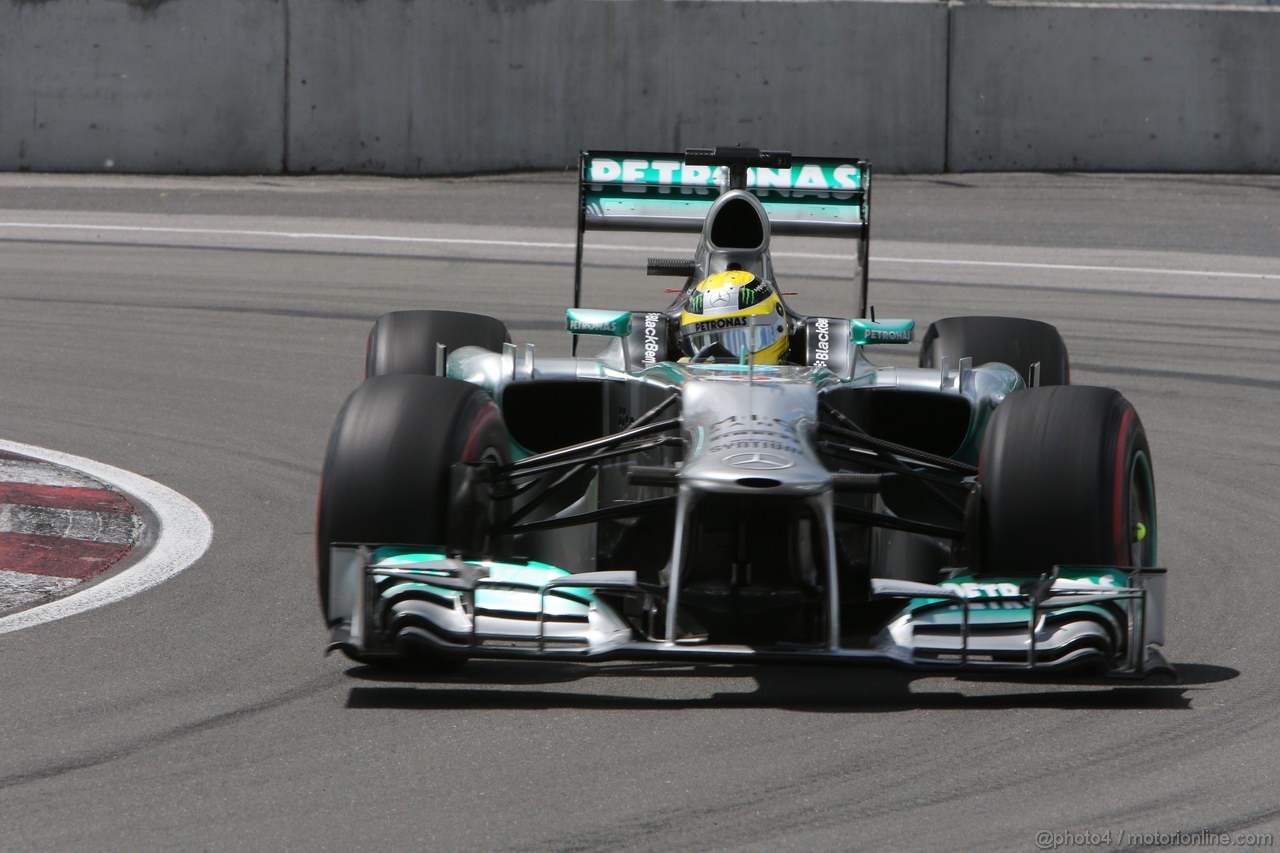 GP CANADA, 09.06.2013- Gara, Nico Rosberg (GER) Mercedes AMG F1 W04