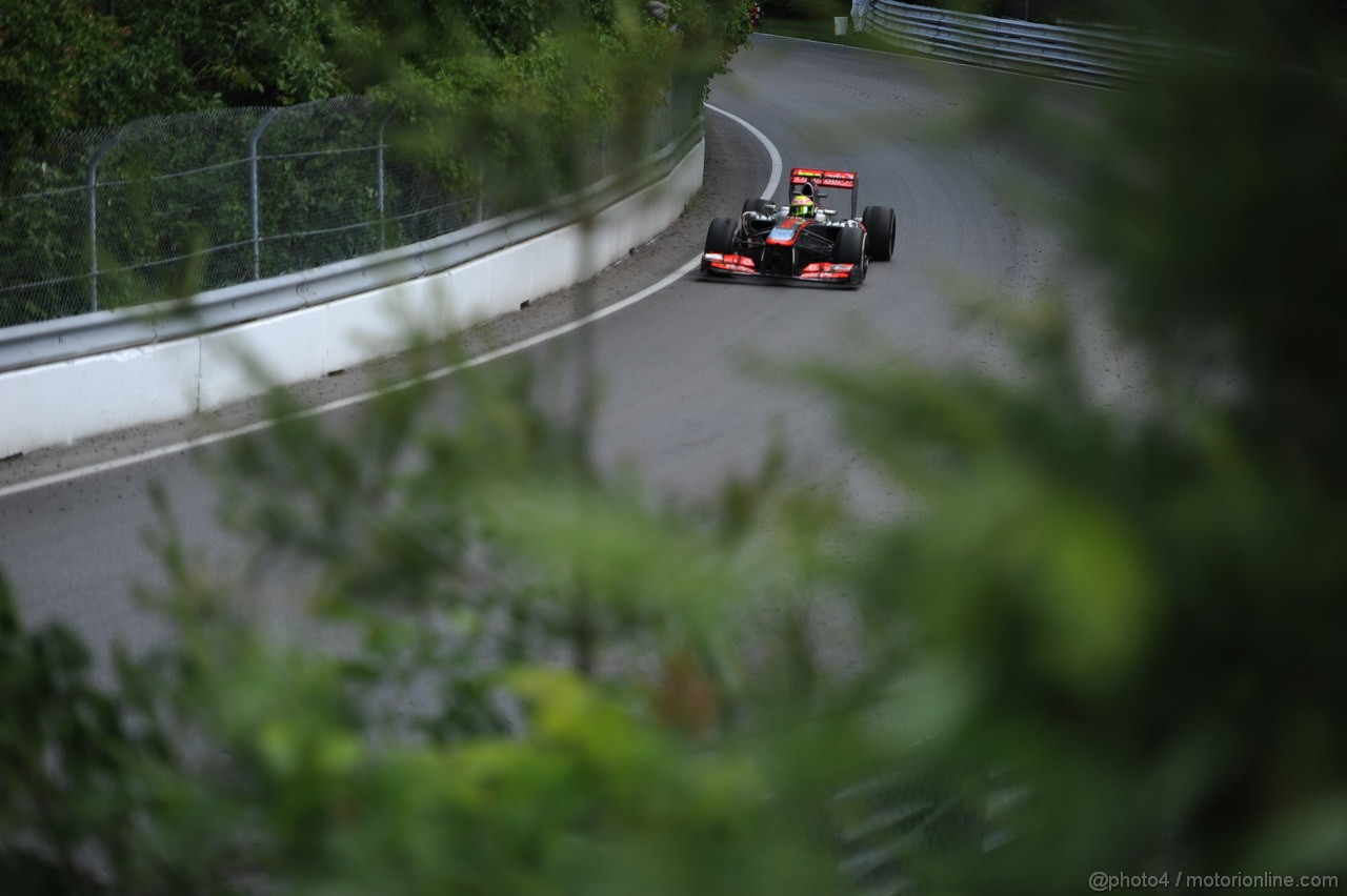 GP CANADA, 09.06.2013- Gara, Sergio Perez (MEX) McLaren MP4-28