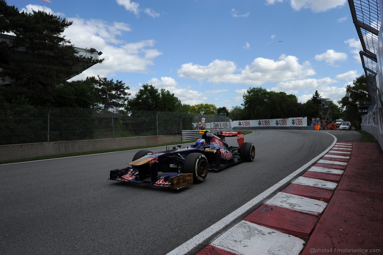 GP CANADA, 09.06.2013- Gara, Daniel Ricciardo (AUS) Scuderia Toro Rosso STR8