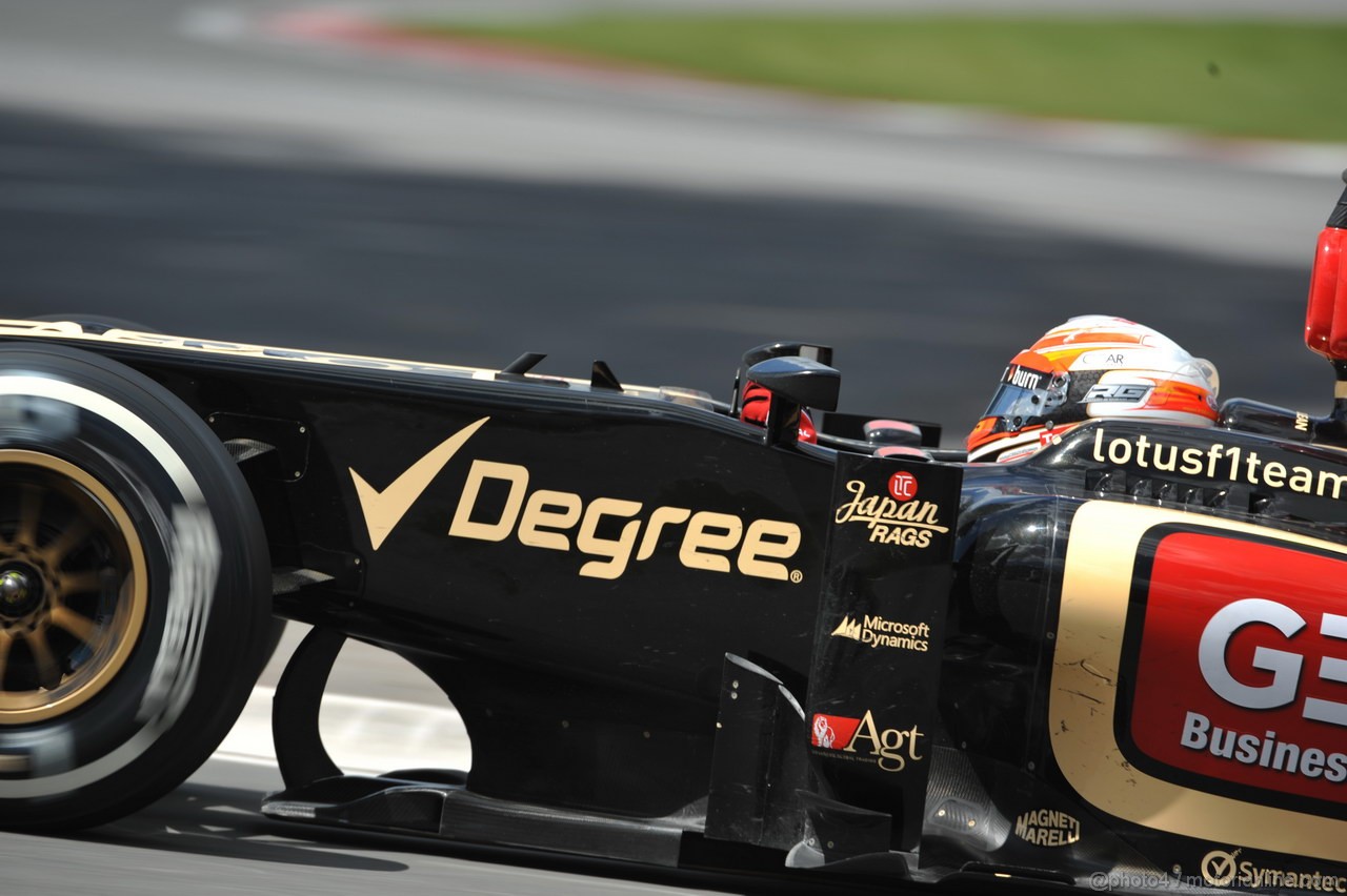 GP CANADA, 09.06.2013- Gara, Romain Grosjean (FRA) Lotus F1 Team E213