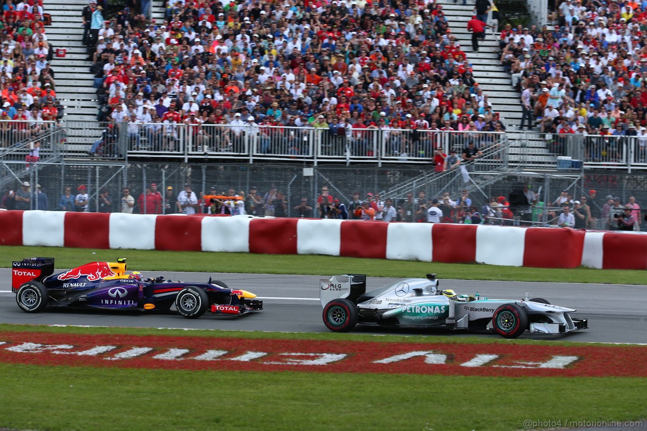 GP CANADA, 09.06.2013- Gara, Nico Rosberg (GER) Mercedes AMG F1 W04