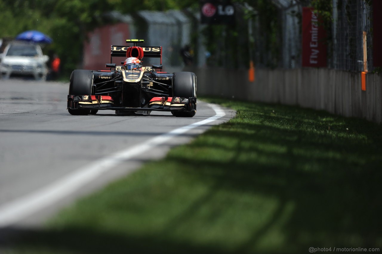 GP CANADA, 09.06.2013- Gara, Romain Grosjean (FRA) Lotus F1 Team E213