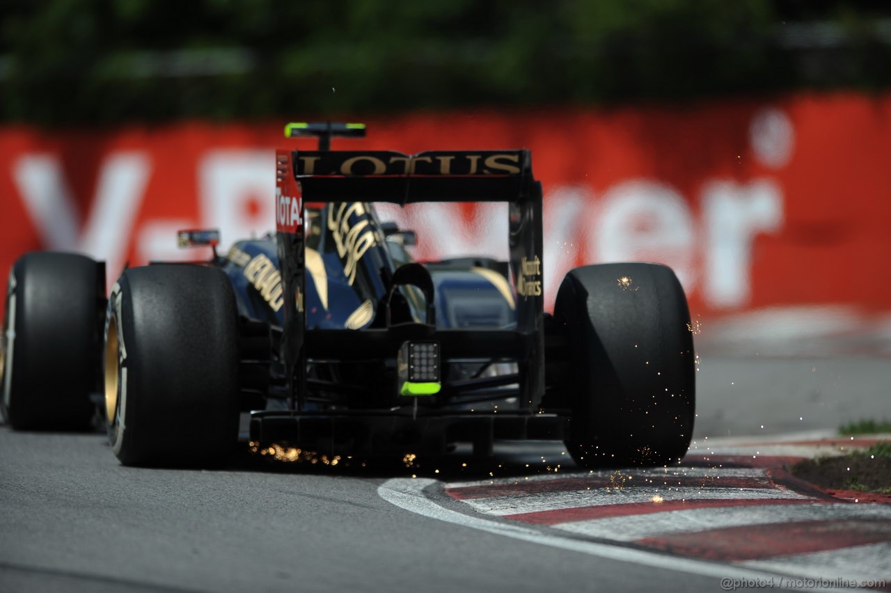 GP CANADA, 09.06.2013- Gara, Romain Grosjean (FRA) Lotus F1 Team E213