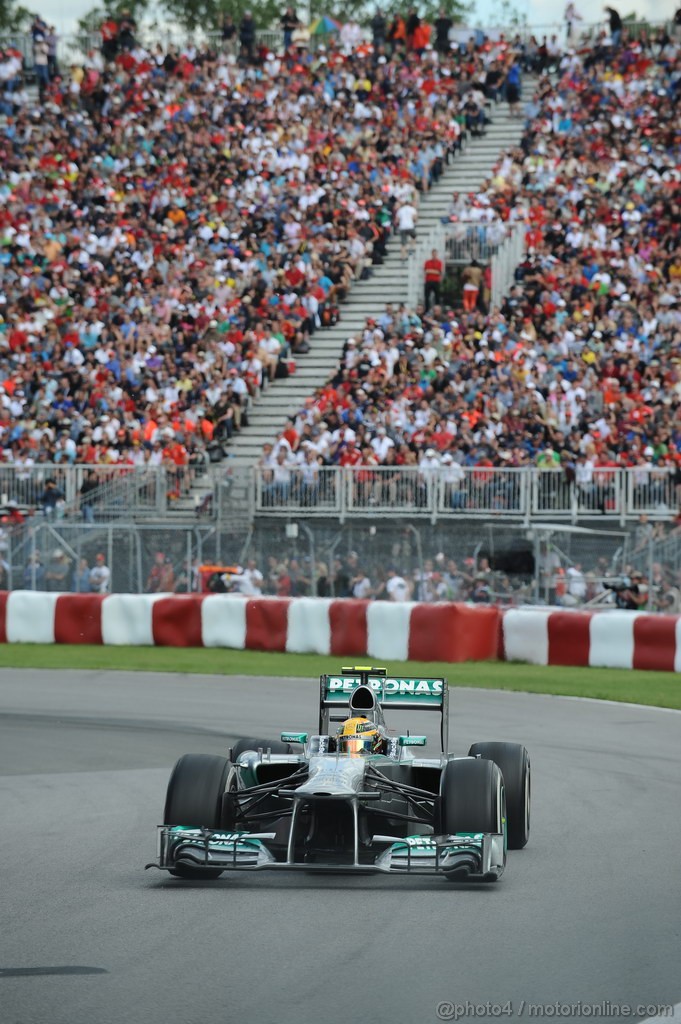 GP CANADA, 09.06.2013- Gara, Lewis Hamilton (GBR) Mercedes AMG F1 W04