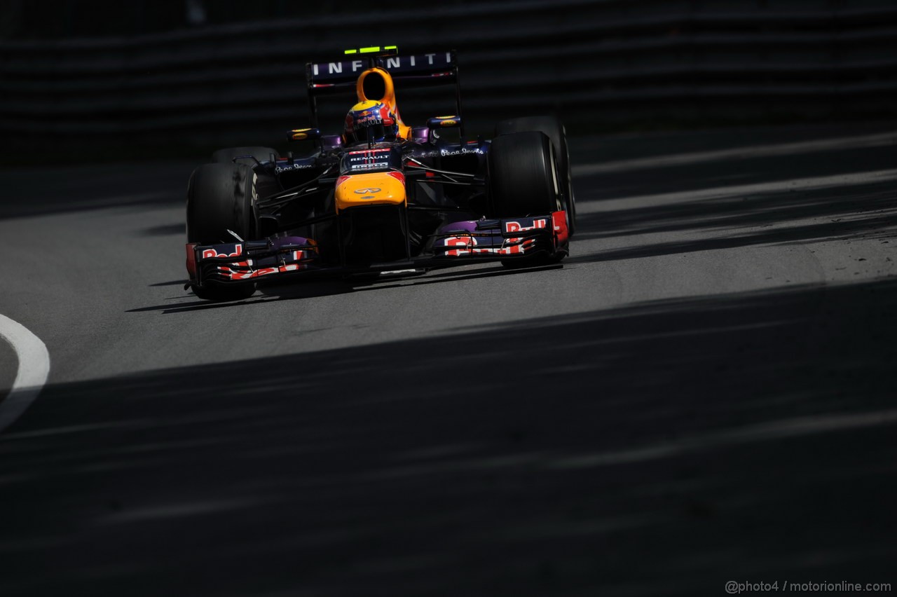 GP CANADA, 09.06.2013- Gara, Mark Webber (AUS) Red Bull Racing RB9