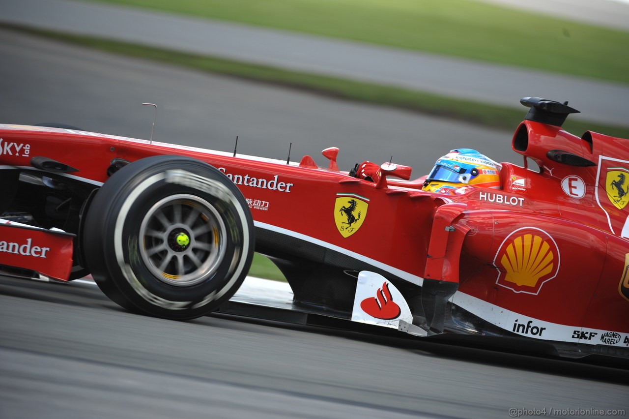 GP CANADA, 09.06.2013- Gara, Fernando Alonso (ESP) Ferrari F138