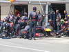 GP CANADA, 09.06.2013- Gara, Mark Webber (AUS) Red Bull Racing RB9 pit stop