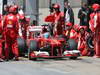 GP CANADA, 09.06.2013- Gara, Fernando Alonso (ESP) Ferrari pit stopF138