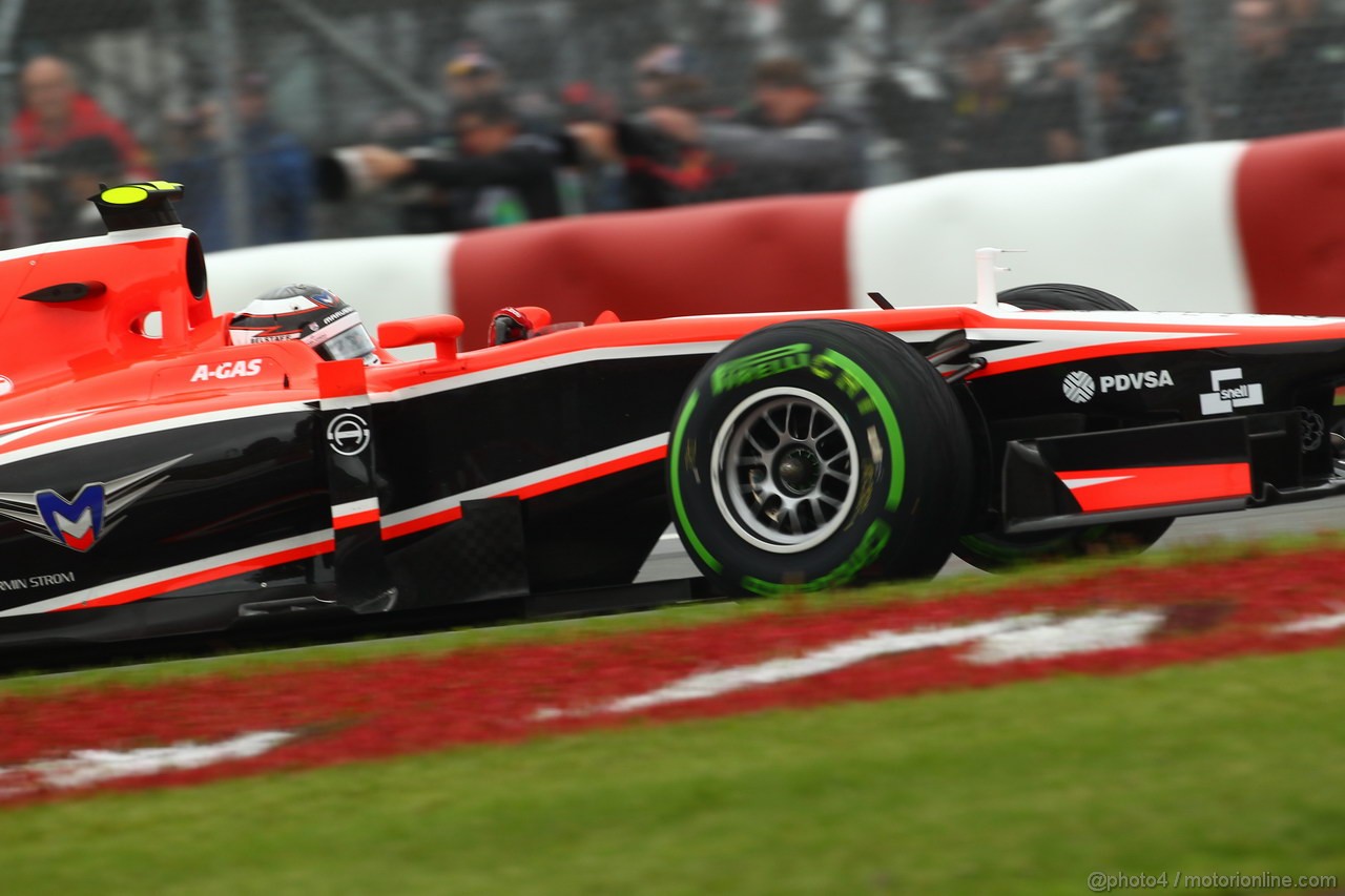 GP CANADA, 08.06.2013- Prove Libere 3,  Max Chilton (GBR), Marussia F1 Team MR02