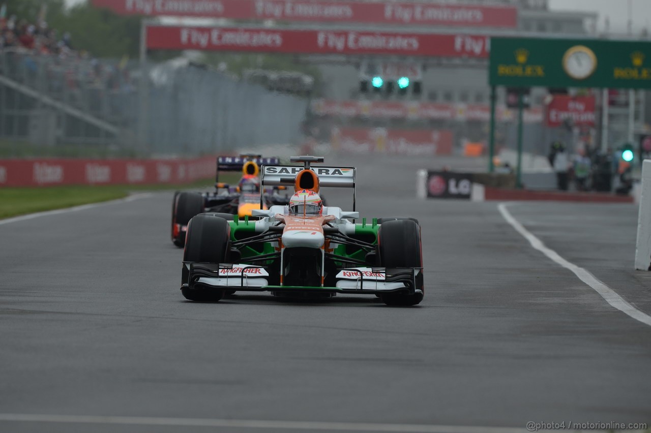 GP CANADA, 08.06.2013- Prove Libere 3,  Paul di Resta (GBR) Sahara Force India F1 Team VJM06
