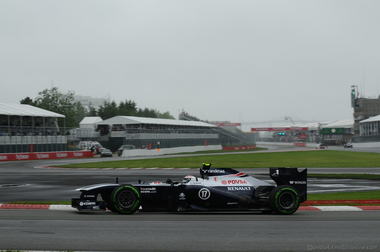 GP CANADA, 08.06.2013- Prove Libere 3,  Valtteri Bottas (FIN), Williams F1 Team FW35