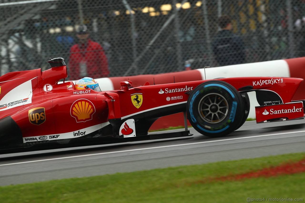 GP CANADA, 08.06.2013- Prove Libere 3,  Fernando Alonso (ESP) Ferrari F138