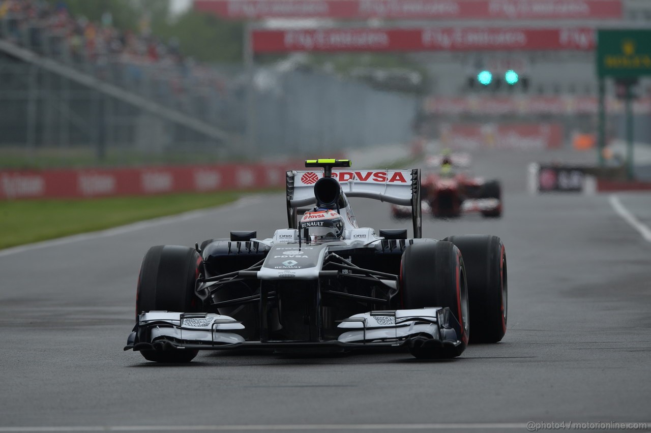 GP CANADA, 08.06.2013- Prove Libere 3,  Valtteri Bottas (FIN), Williams F1 Team FW35