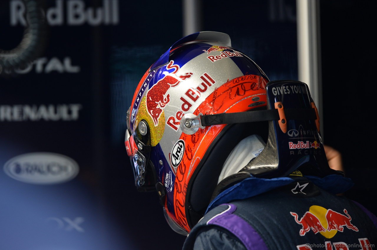 GP CANADA, 08.06.2013- Prove Libere 3,  Sebastian Vettel (GER) Red Bull Racing RB9
