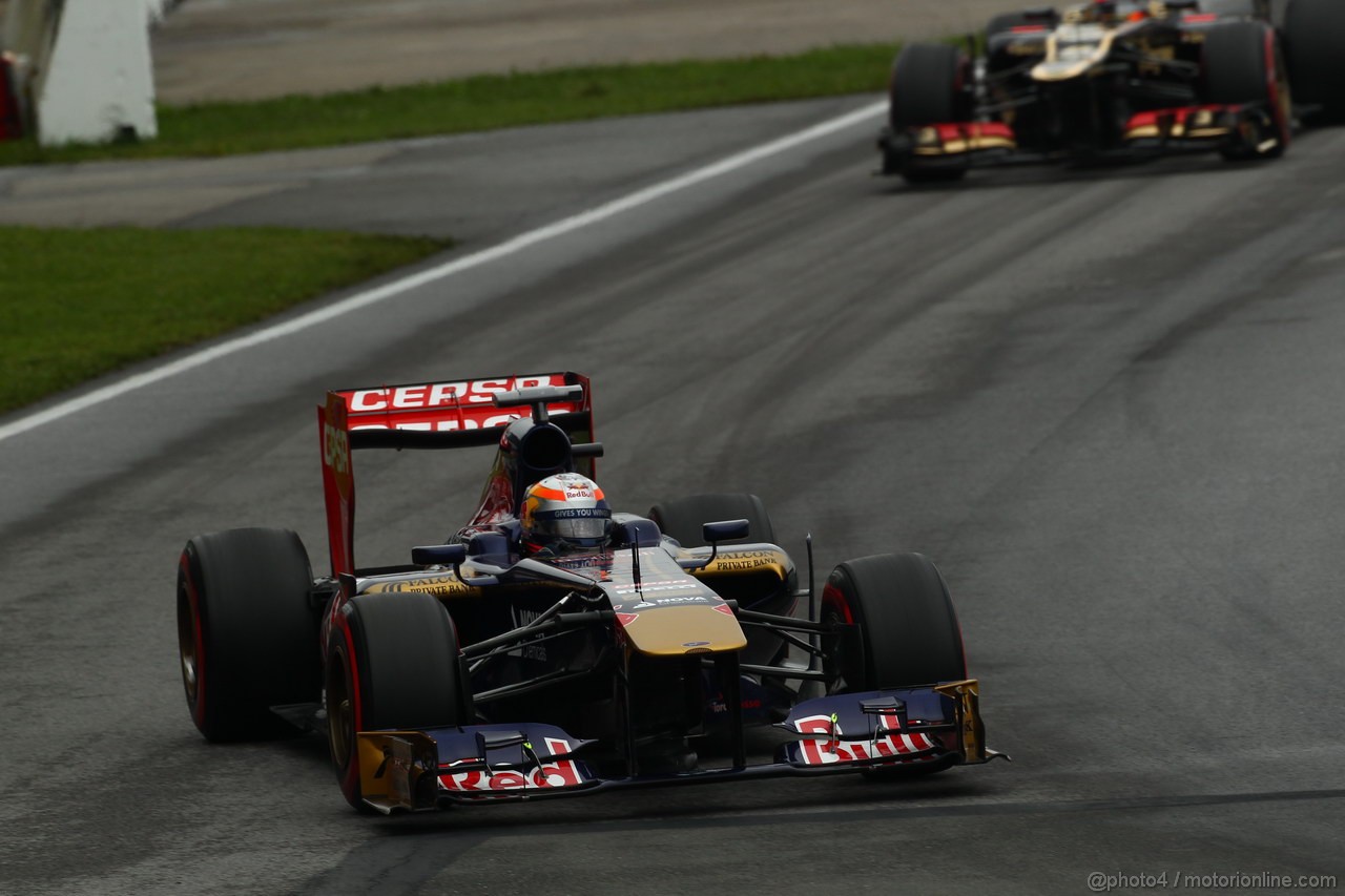 GP CANADA, 08.06.2013- Prove Libere 3,  Jean-Eric Vergne (FRA) Scuderia Toro Rosso STR8