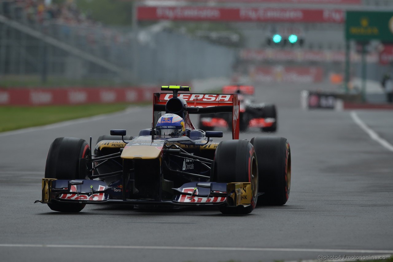 GP CANADA, 08.06.2013- Prove Libere 3,  Daniel Ricciardo (AUS) Scuderia Toro Rosso STR8