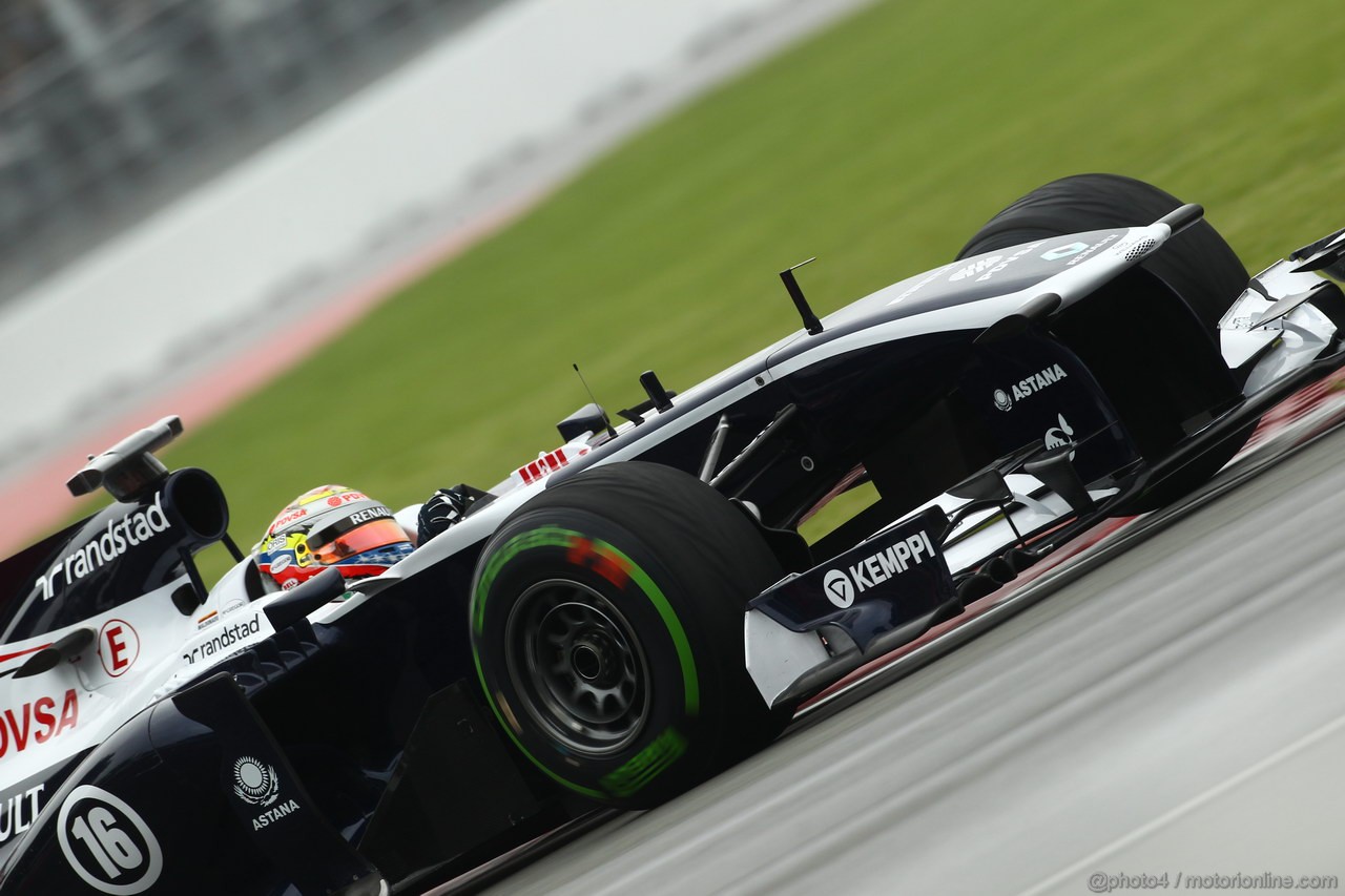 GP CANADA, 08.06.2013- Prove Libere 3,  Pastor Maldonado (VEN) Williams F1 Team FW35