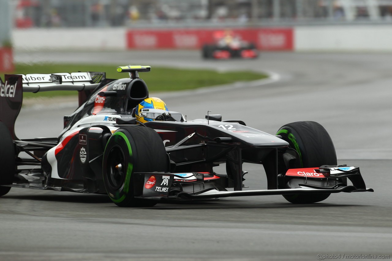 GP CANADA, 08.06.2013- Prove Libere 3,  Esteban Gutierrez (MEX), Sauber F1 Team C32