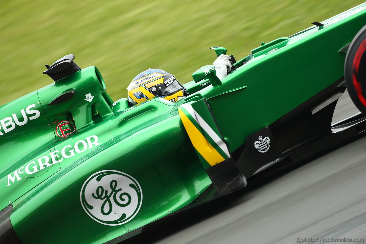 GP CANADA, 08.06.2013- Prove Libere 3,  Charles Pic (FRA) Caterham F1 Team CT03