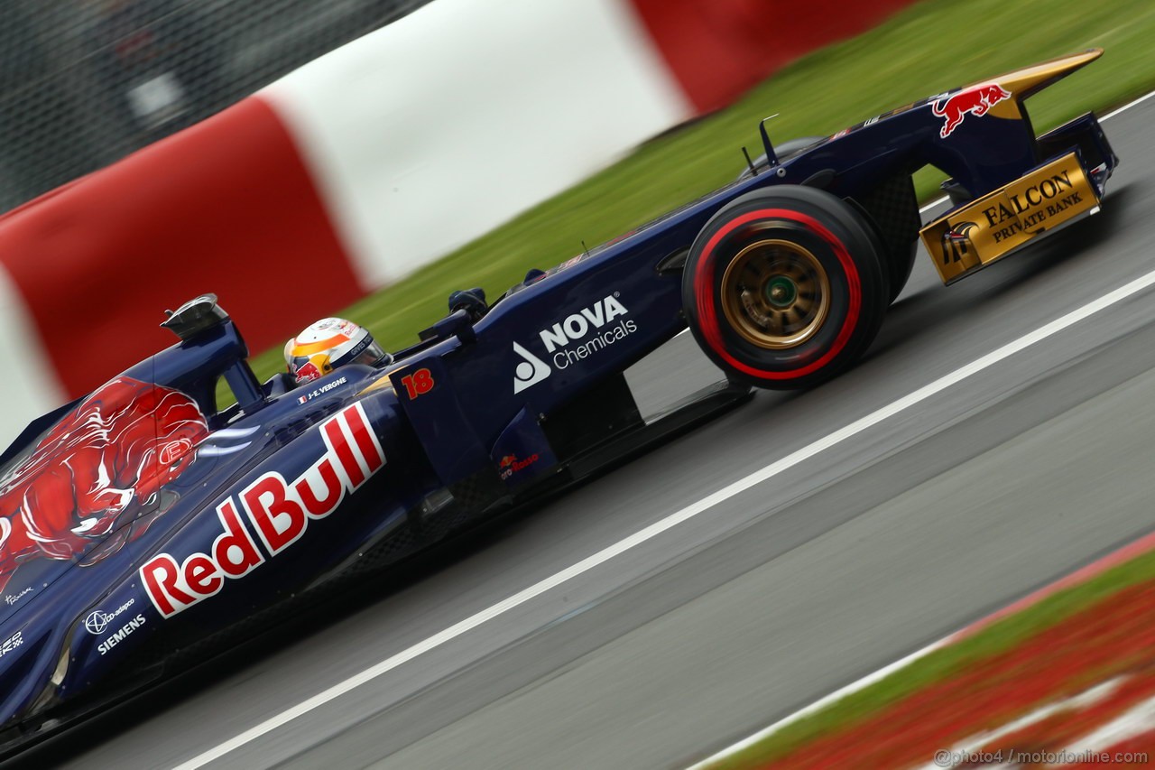 GP CANADA, 08.06.2013- Prove Libere 3,  Jean-Eric Vergne (FRA) Scuderia Toro Rosso STR8