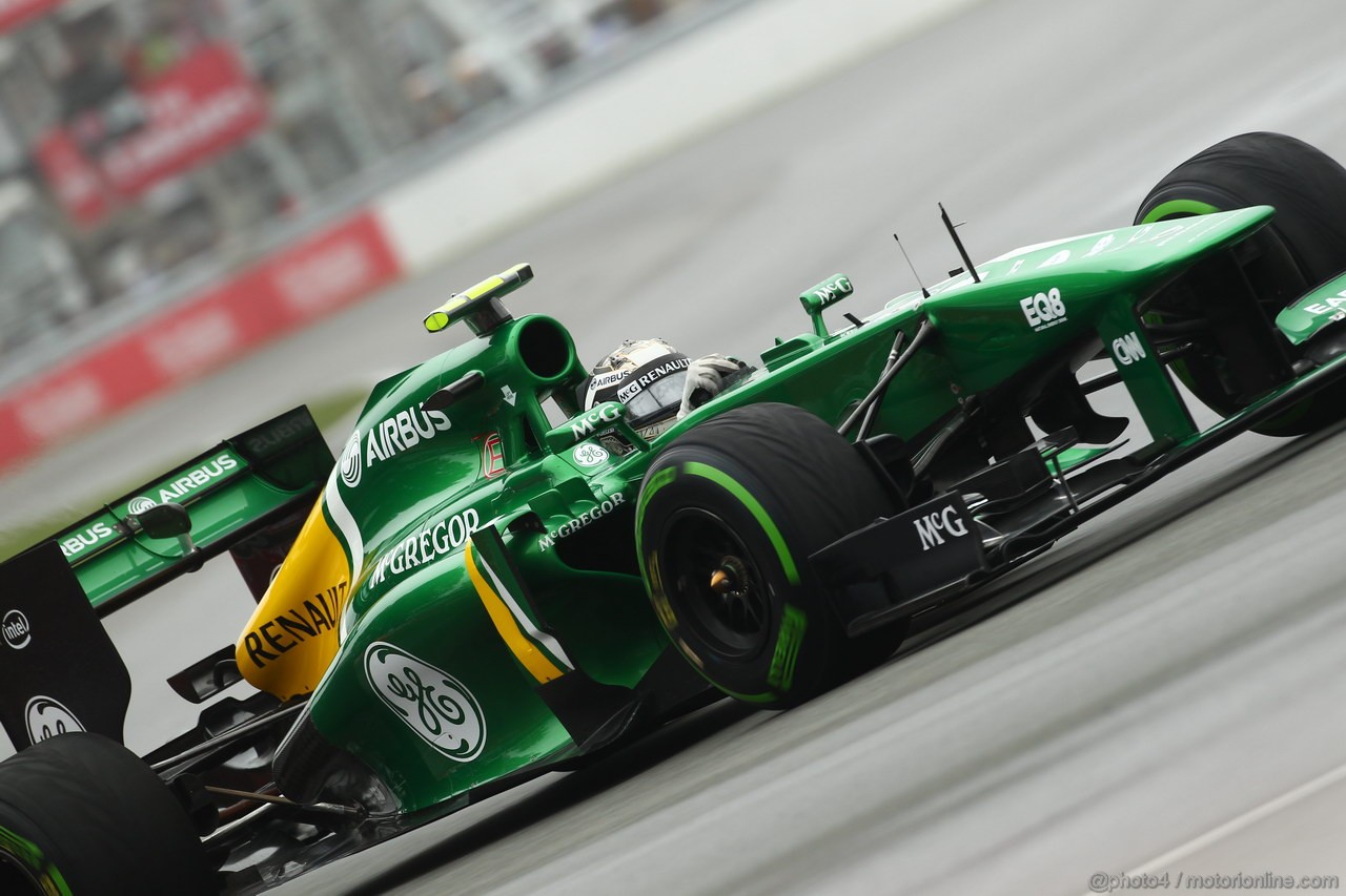 GP CANADA, 08.06.2013- Prove Libere 3,  Giedo Van der Garde (NED), Caterham F1 Team CT03