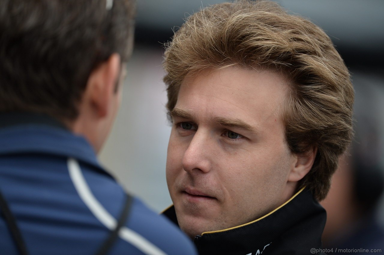 GP CANADA, 08.06.2013- Davide Valsecchi (ITA) Lotus F1 Team E21 3rd driver