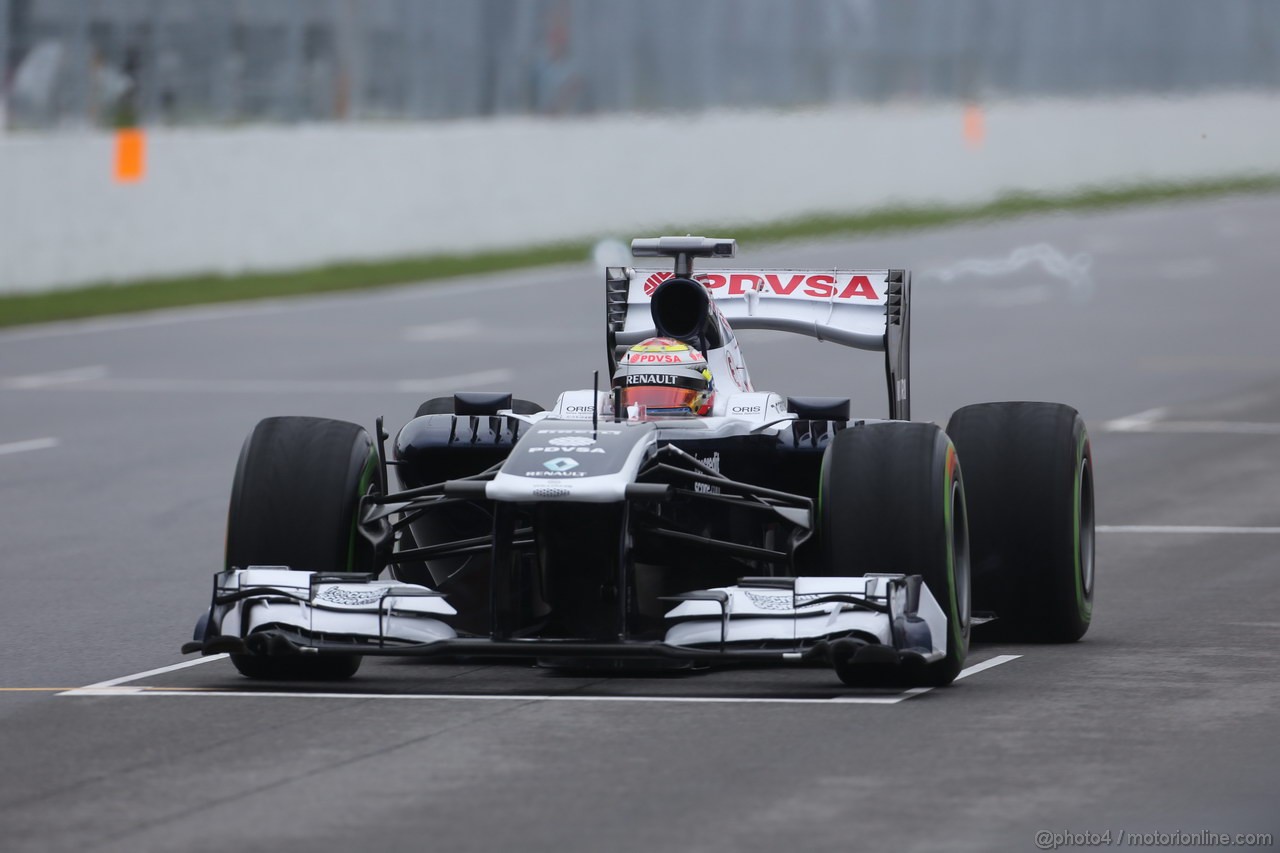 GP CANADA, 08.06.2013- Prove Libere 3, Pastor Maldonado (VEN) Williams F1 Team FW35