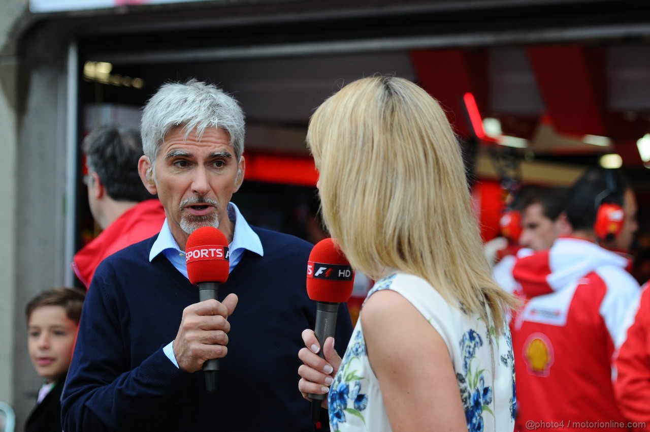 GP CANADA, 08.06.2013- Prove Libere 3, Damon Hill (GBR)