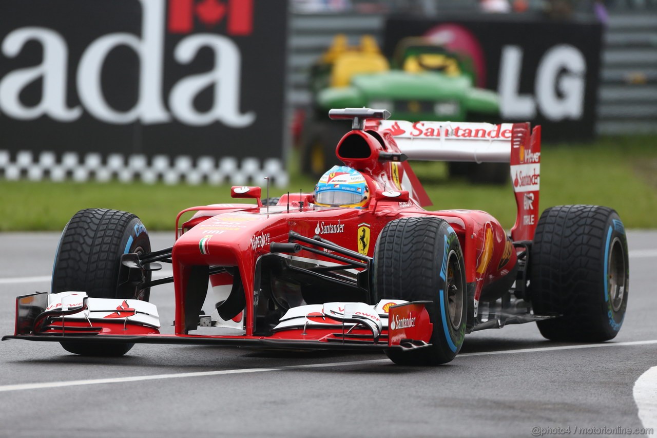 GP CANADA, 08.06.2013- Prove Libere 3, Fernando Alonso (ESP) Ferrari F138
